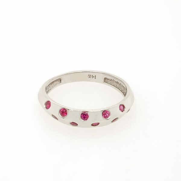 BURMESE RUBY RING 14KW