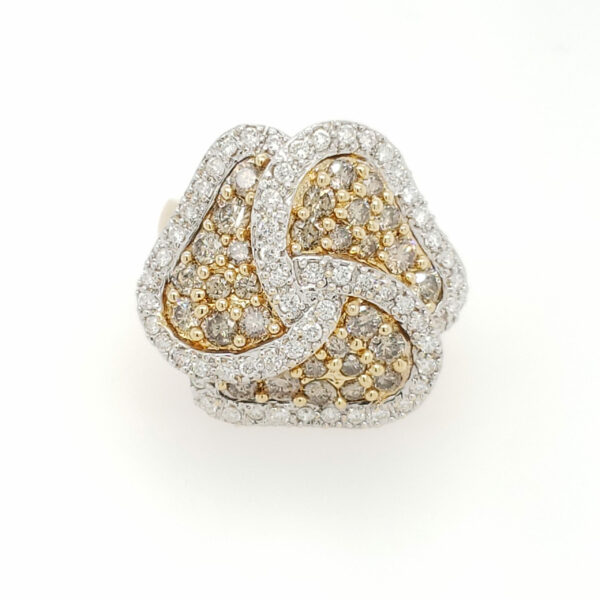 CHAMPAGNE DIAMOND RING