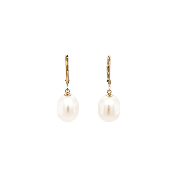 WHITE PEARL EARRINGS