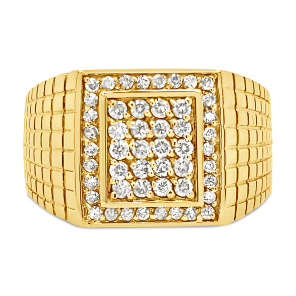 DIAMOND GENTS RING