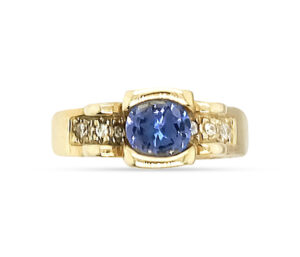 TANZANITE AND DIAMOND RING
.75 CT TANZANITE
.12 CTTW SI DIAMONDS
14KY
SIZE 7.5
ENGAGEMENT RING
WHITE GOLD AVAILABLE