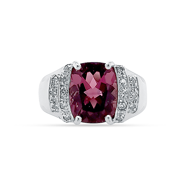 Tourmaline And Diamond Ring