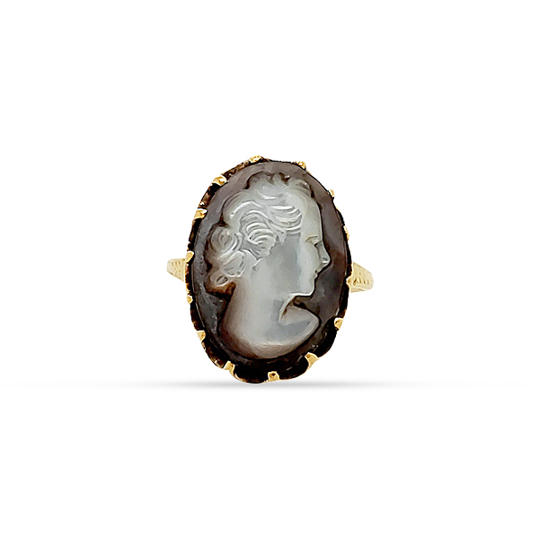 Estate 1890-1900'S Cameo Ring