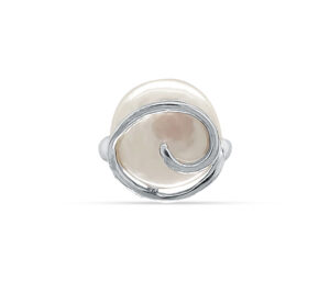 STERLING SILVER PEARL RING
12 MM COIN PEARL
RHODIUM PLATED
SIZES 6 AND 7