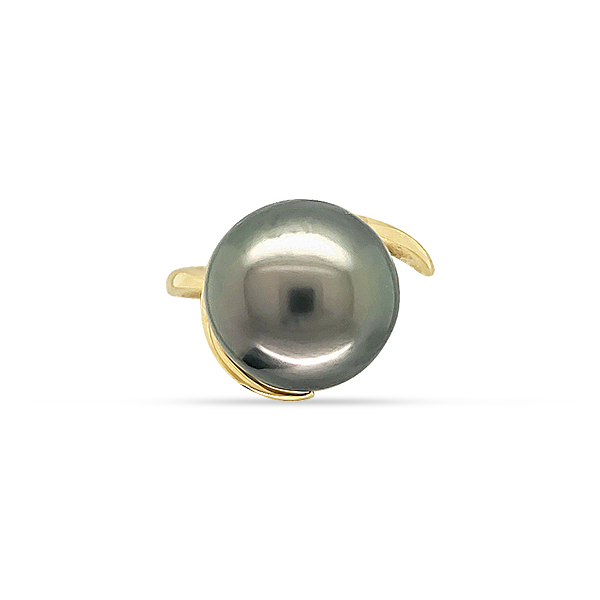 Black Tahitian Pearl Ring