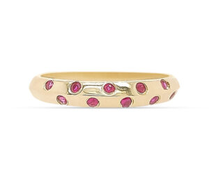 DIAMOND CUT BURMESE RUBIES, 14KRG
SZ7