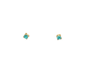 PARAIBA TOURMALINE STUDS
RARE
2.3 MM ROUNDS