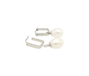 WHITE PEARL EARRINGS
10-11MM WHITE PEARL
SS