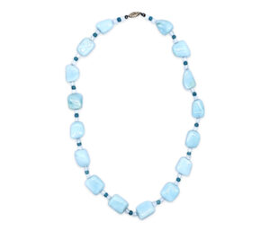 BLUE OPAL NECKLACE