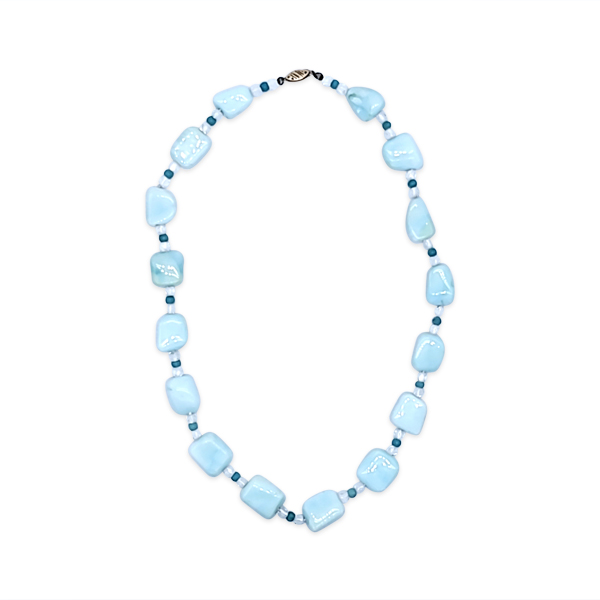 BLUE OPAL NECKLACE