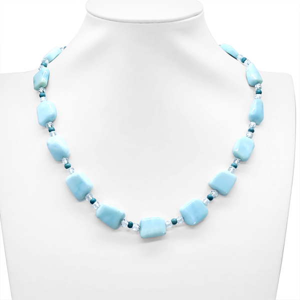 BLUE OPAL NECKLACE - Image 2