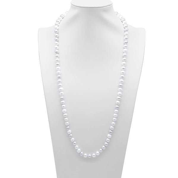 PEARL NECKLACE WHITE, GOLDEN AND PINK PEARLS