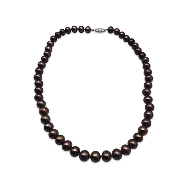 Chocolate Pearl Necklace