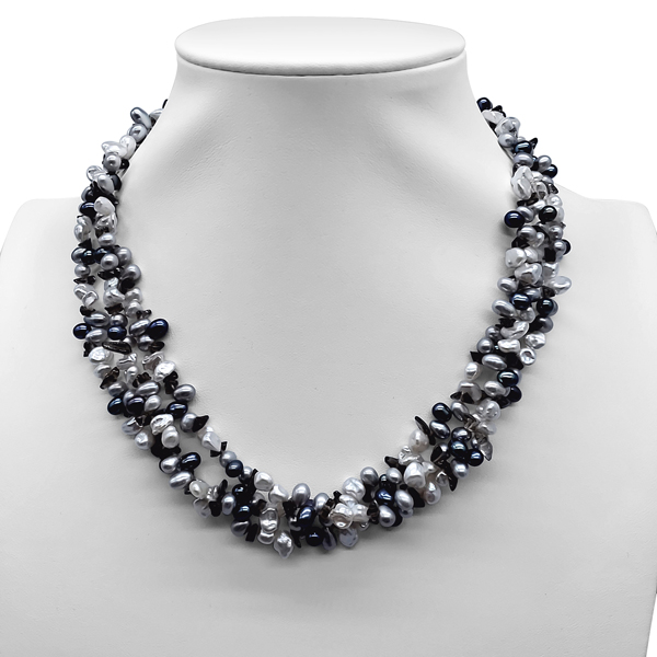 Pearl And Quartz Necklace