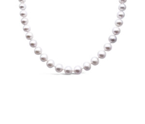 PINK FRESHWATER PEARL NECKLACE 
10-11MM PINK PEARL 
14KY ROUND CLASP 
18" APPROX LENGTH