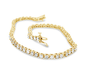 DIAMOND BRACELET 
TENNIS BRACELET STYLE 
3.90 CTTW 
SI DIAMONDS 
18KY 
7 TO 9" APPROX LENGTH
CONTACT LIVE CHAT FOR DESIRED LENGTH