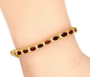 BURMA RUBY AND DIAMOND BRACELET