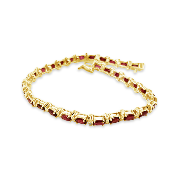 Burma Ruby And Diamond Bracelet - Image 3